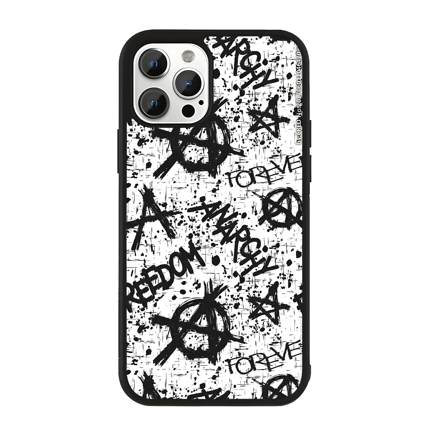 Forever Anarchy Glass Case Cover