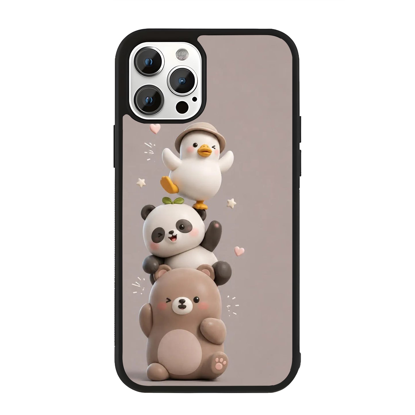 Stack of Smile Glass Case