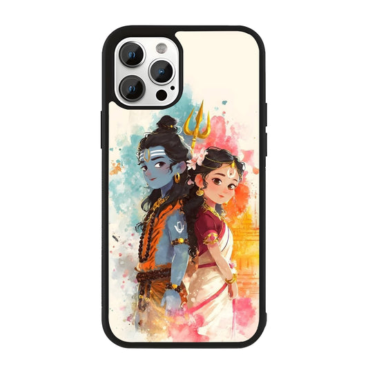 Celestial ShivShakti Glass Case