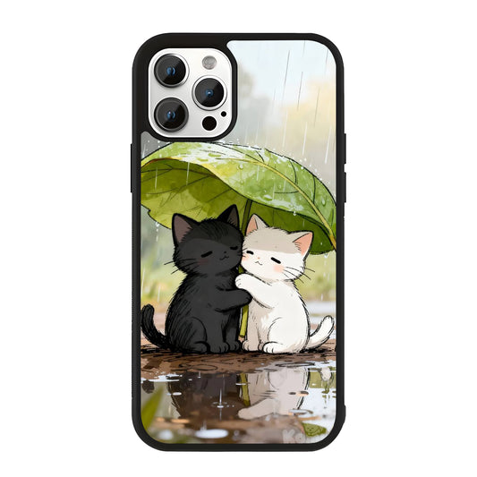 Cuddle in the Rain Glass Case
