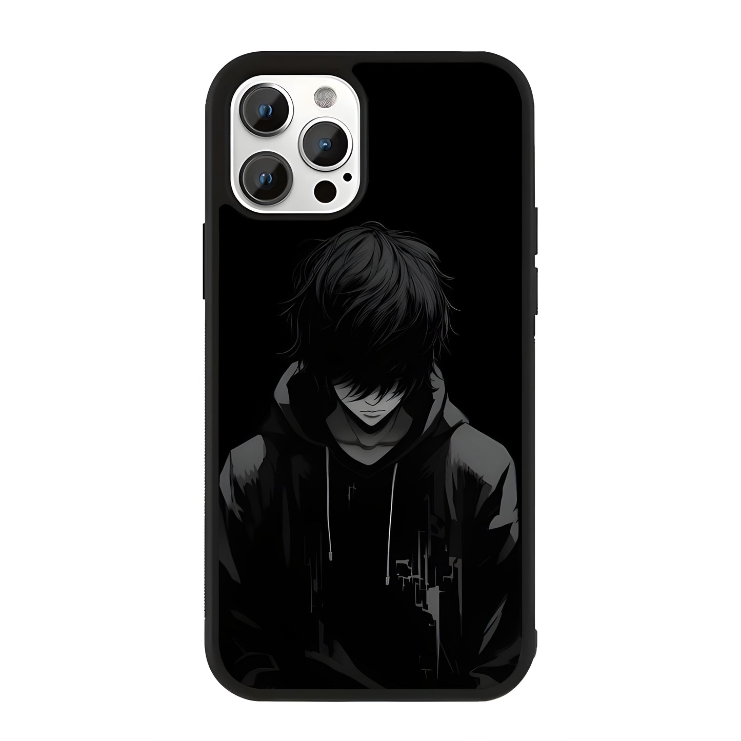 Lost Boy Shadow Art Glass case