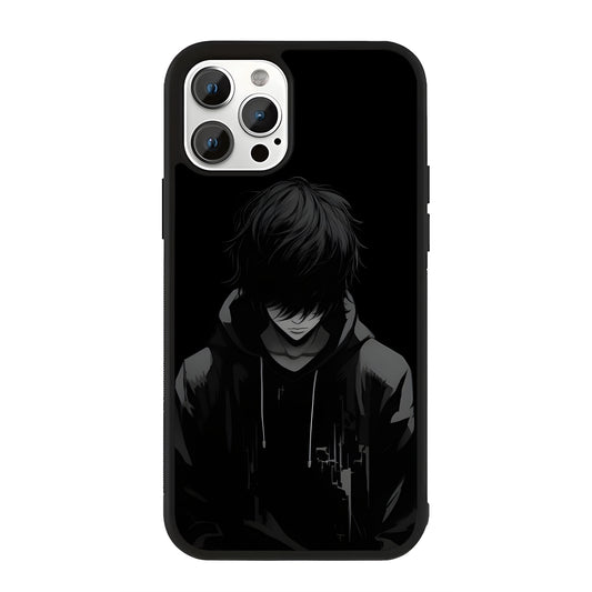 Lost Boy Shadow Art Glass case