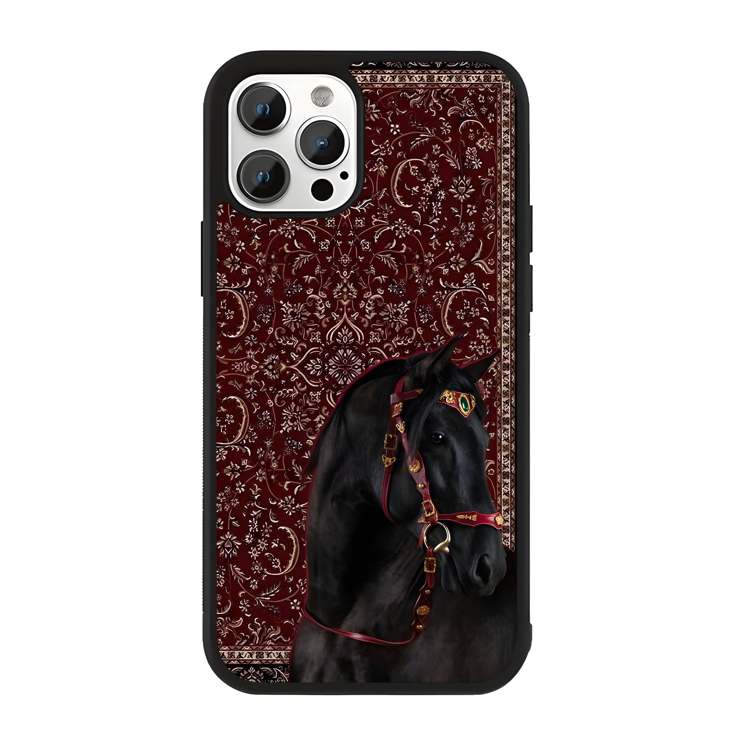 Royal Ride Rug Glass Case Cover