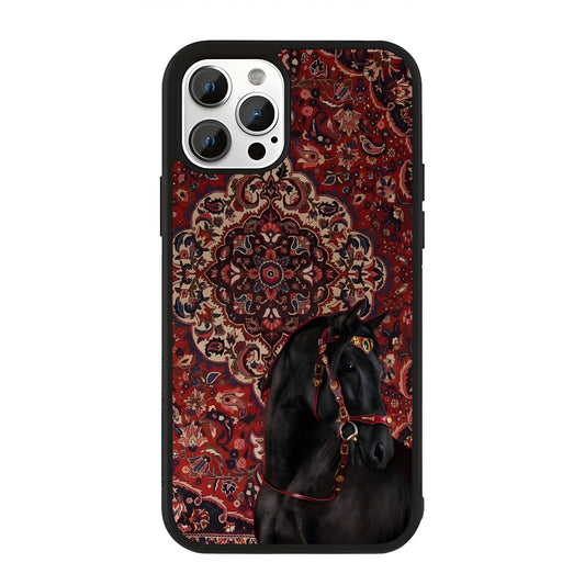 Royal Rider Glass Case Cover