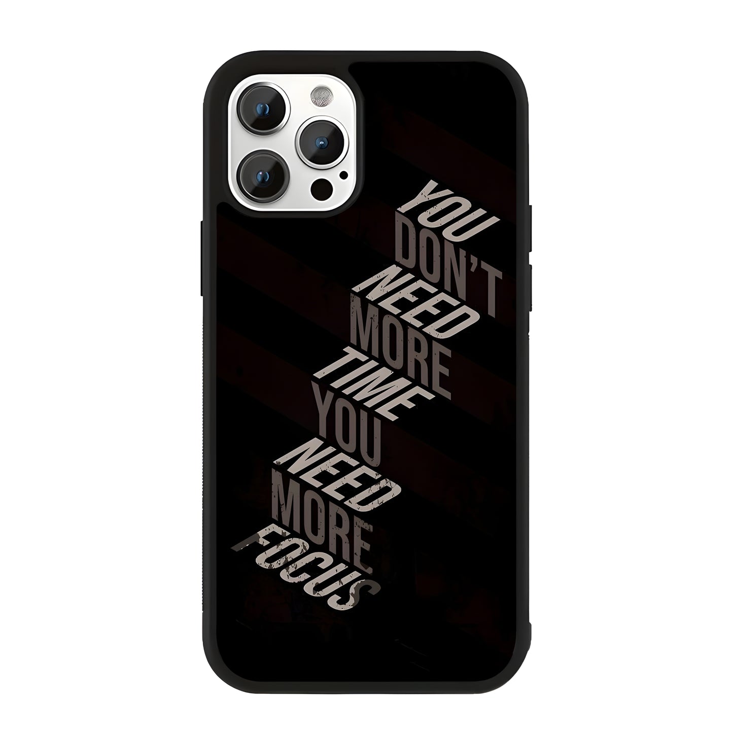 Time Is Not That Important Glass Case Cover
